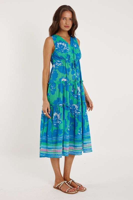 Rubyyaya Sunrise Maxi Blue