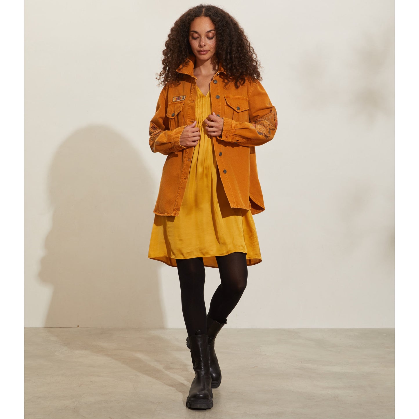 Odd Molly Tatum Dress Warm Sunshine