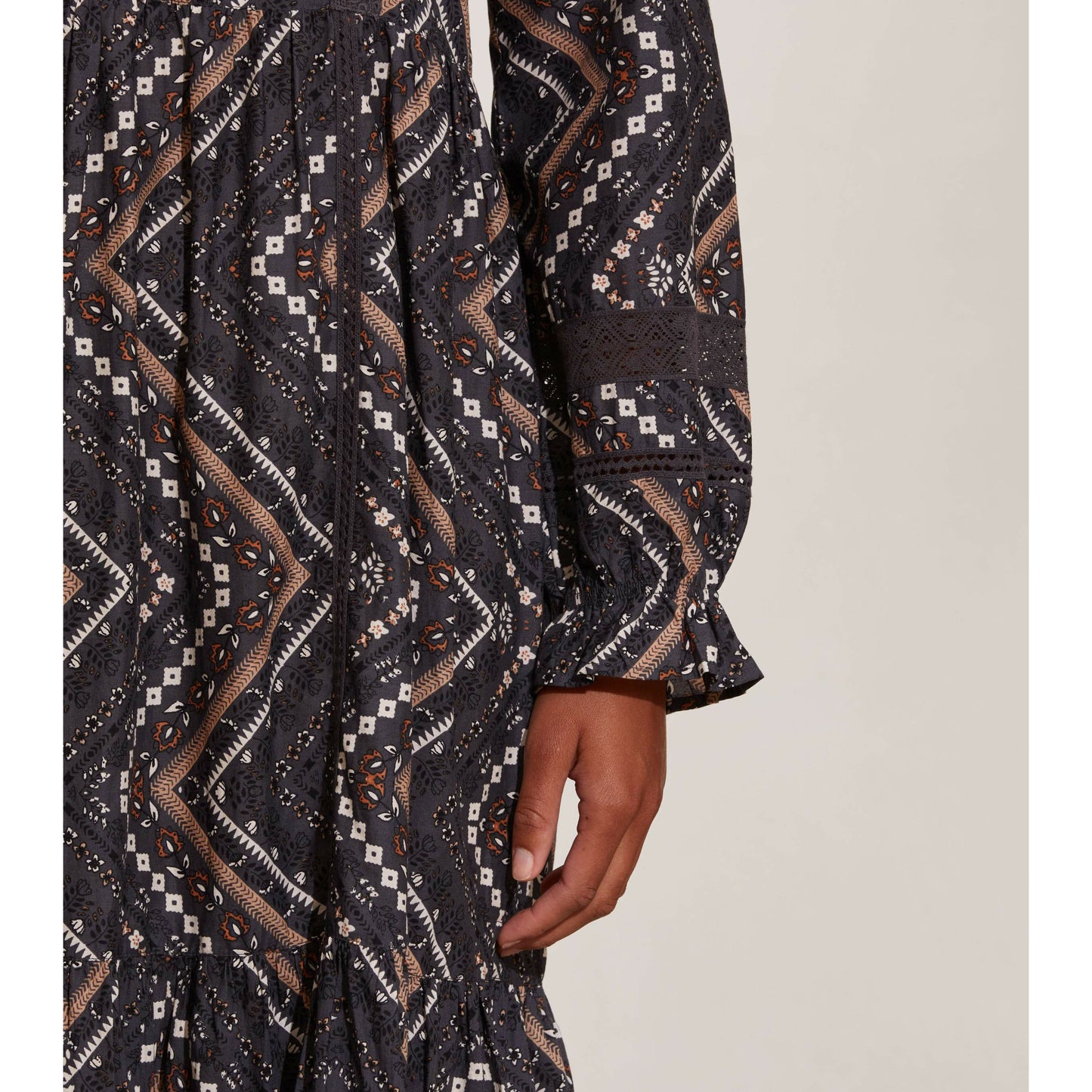 Odd Molly Jessie Dress Deep Asphalt