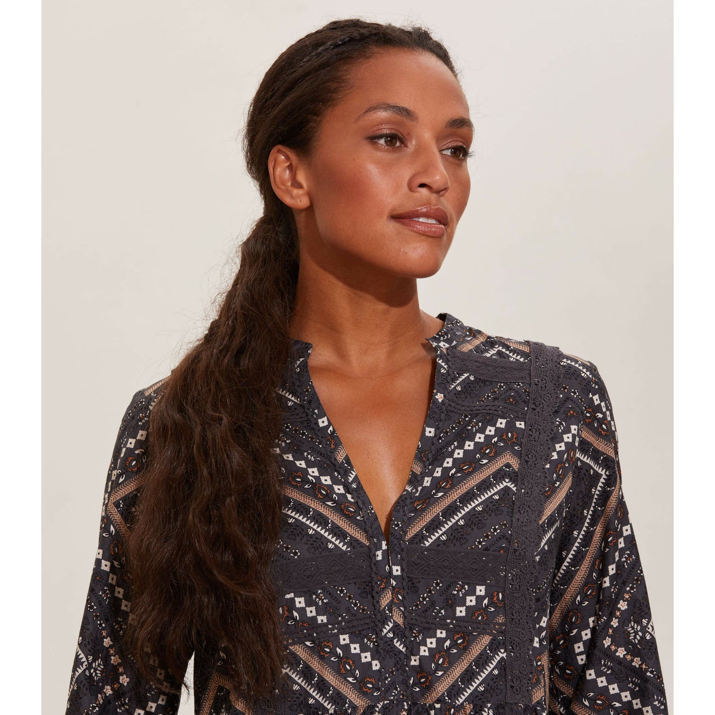 Odd Molly Jessie Dress Deep Asphalt