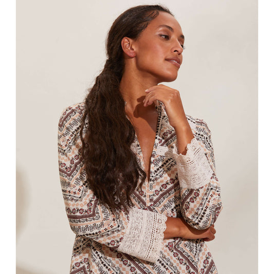 Odd Molly Jessie Blouse GoldenPorcelaine