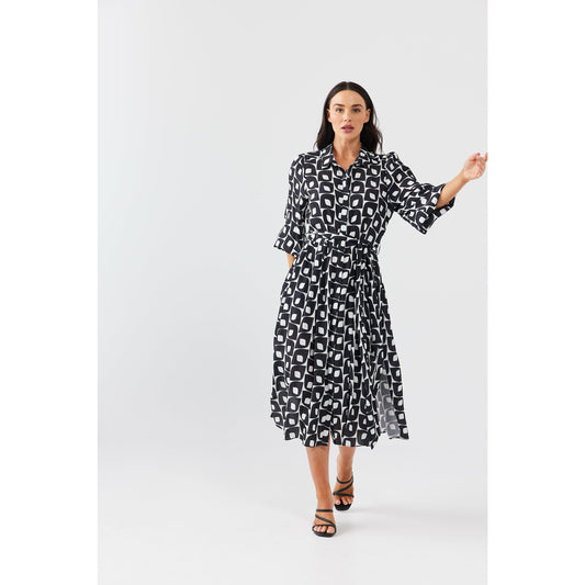 Brave & True Primrose Dress Autumn Leaves