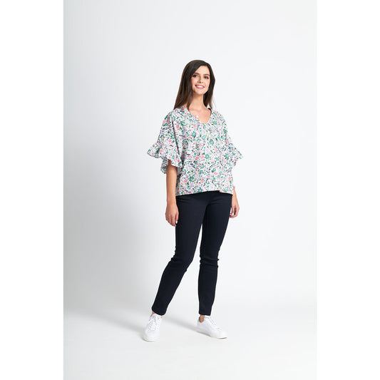 FOIL In the swing of it Top White meadow