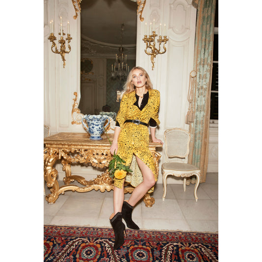 POM GOLDEN AMBER CITY CHARMS DRESS