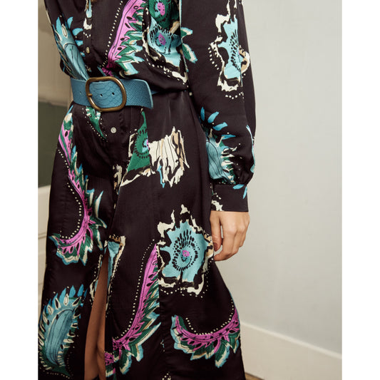 POM Tides Deep Black Dress SP6953