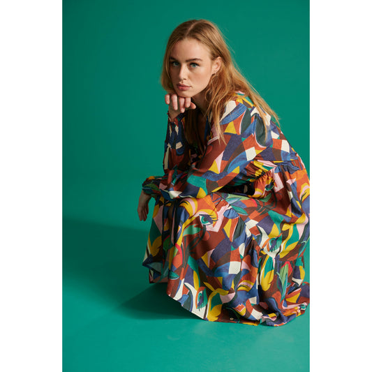 POM OLIVIA ARTIST PALETTE DRESS