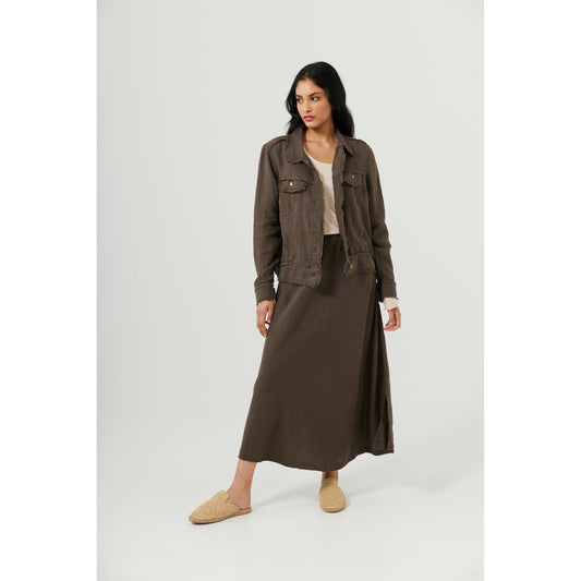 Brave & True Monza Jacket Chocolate