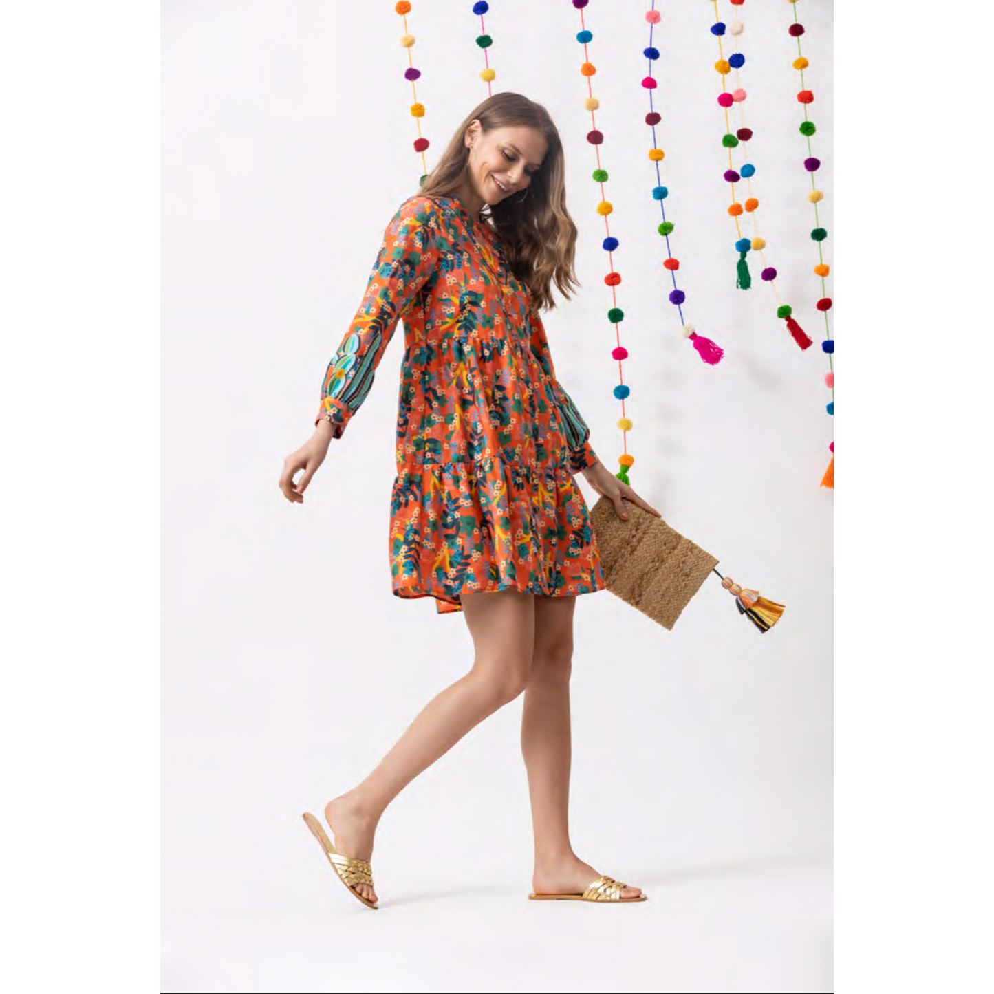 Emily Lovelock Tunic (Available in Coral & Ivory)