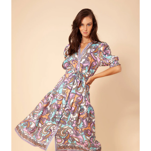 Hale Bob Colette Linen Dress