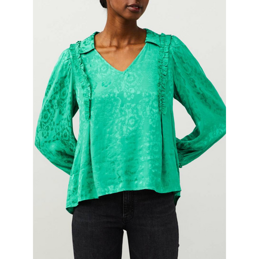 Odd Molly Marley Blouse Wonder Green