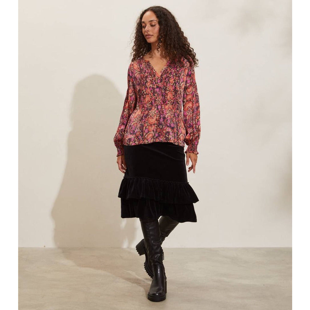 Odd Molly Rosemary Blouse Dazzling Pink