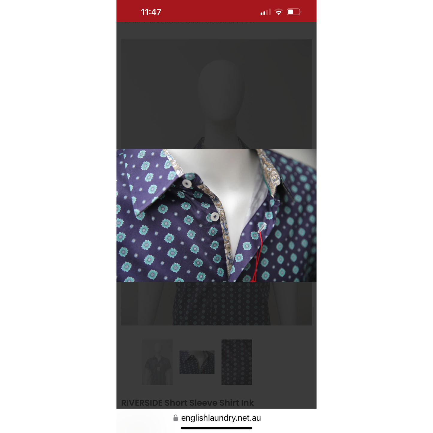 John Lennon S/S Riverside shirt