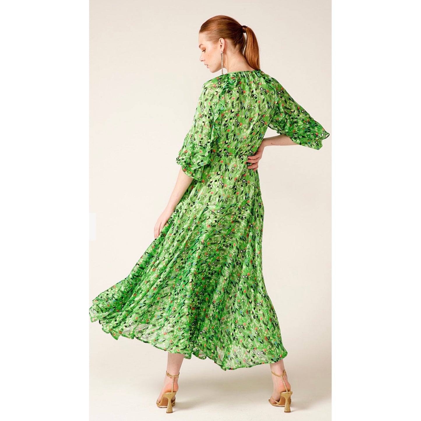 Sacha Drake Green Paradise Maxi