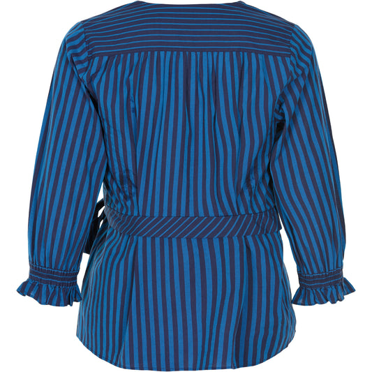 Noa Noa Blouse Art Blue 9596