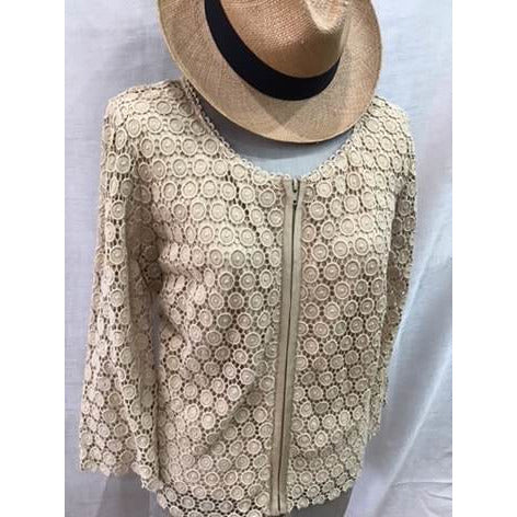 Moss and Spy Cotton Circle Lace Jacket