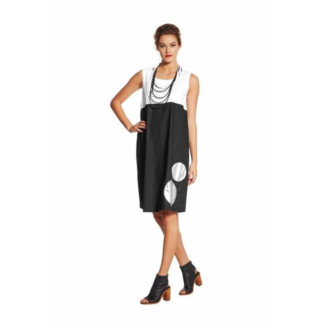 Madeline Charles Black and White dress