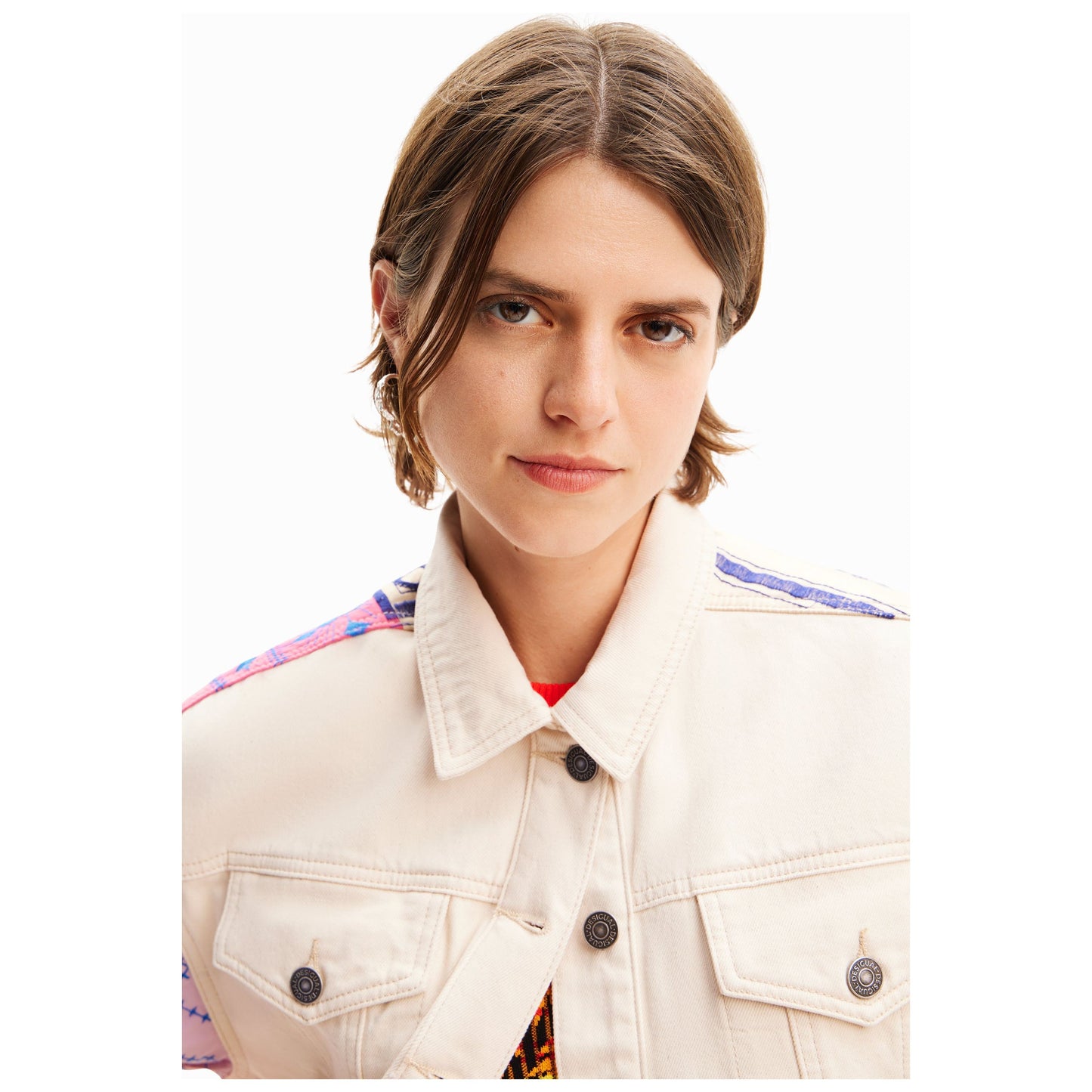 Desigual Jacket  24SWED02 Verde Mayo