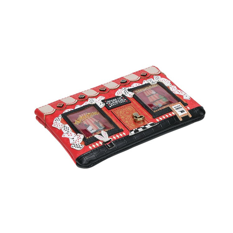 Vendula House of cards Magic Shop Zipper Coin Purse