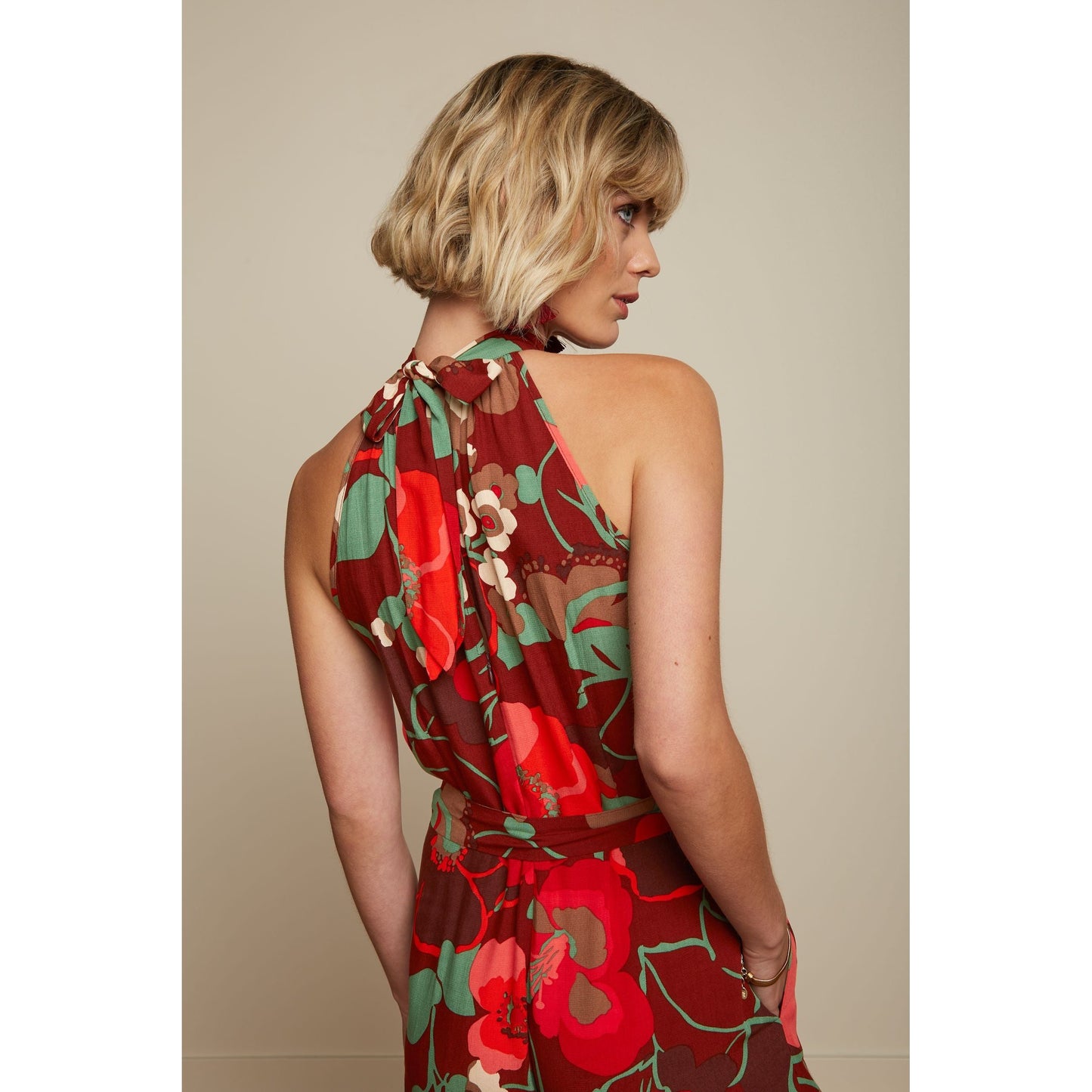 King Louie Marty Halter Jumpsuit