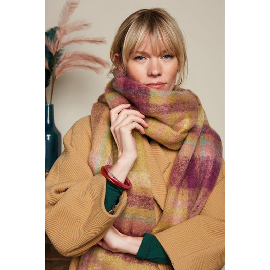 King Louie Check Scarf