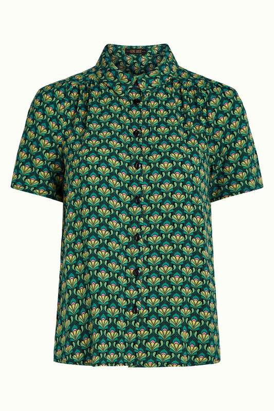 King Louie Maisie Blouse Toulouse Dobby