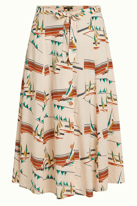 King Louie Judy Midi Skirt Antibes