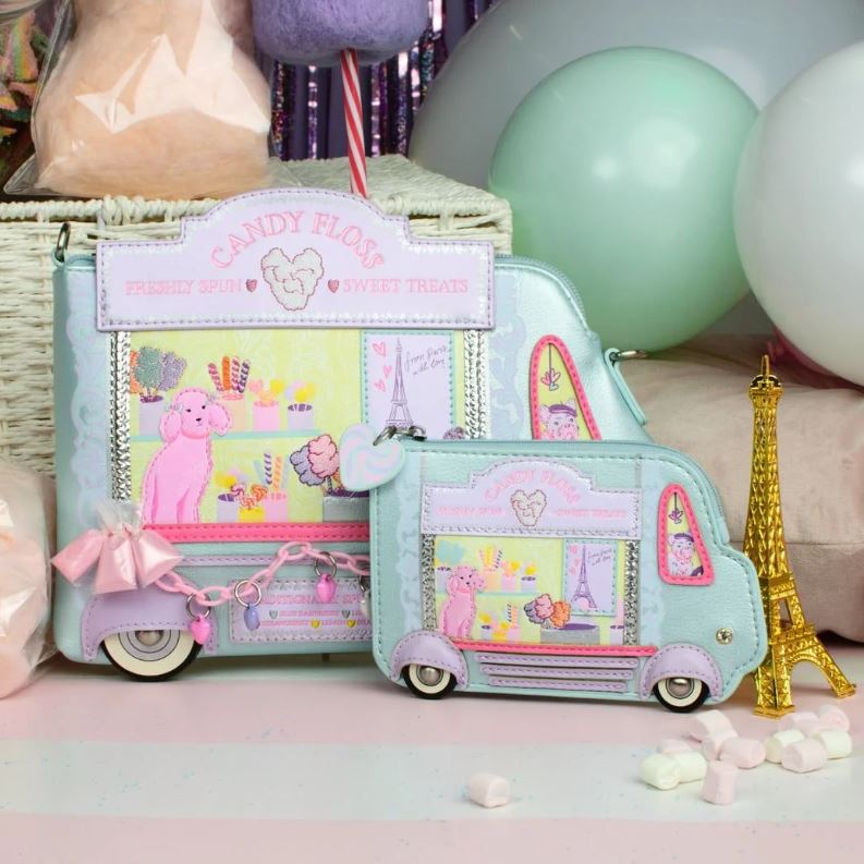 Vendula Candy Floss Cart Key Coin Purse