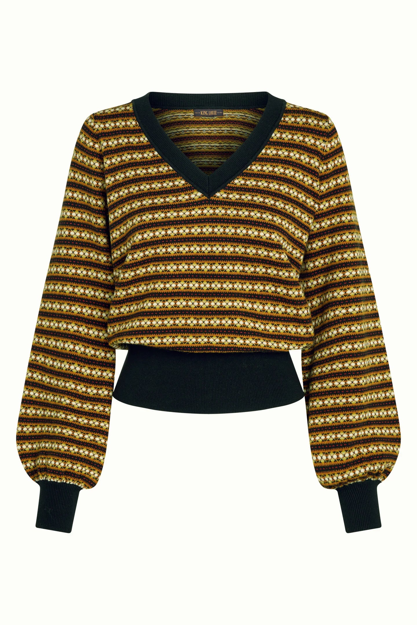 King Louie V-neck Bellsleeve Walter