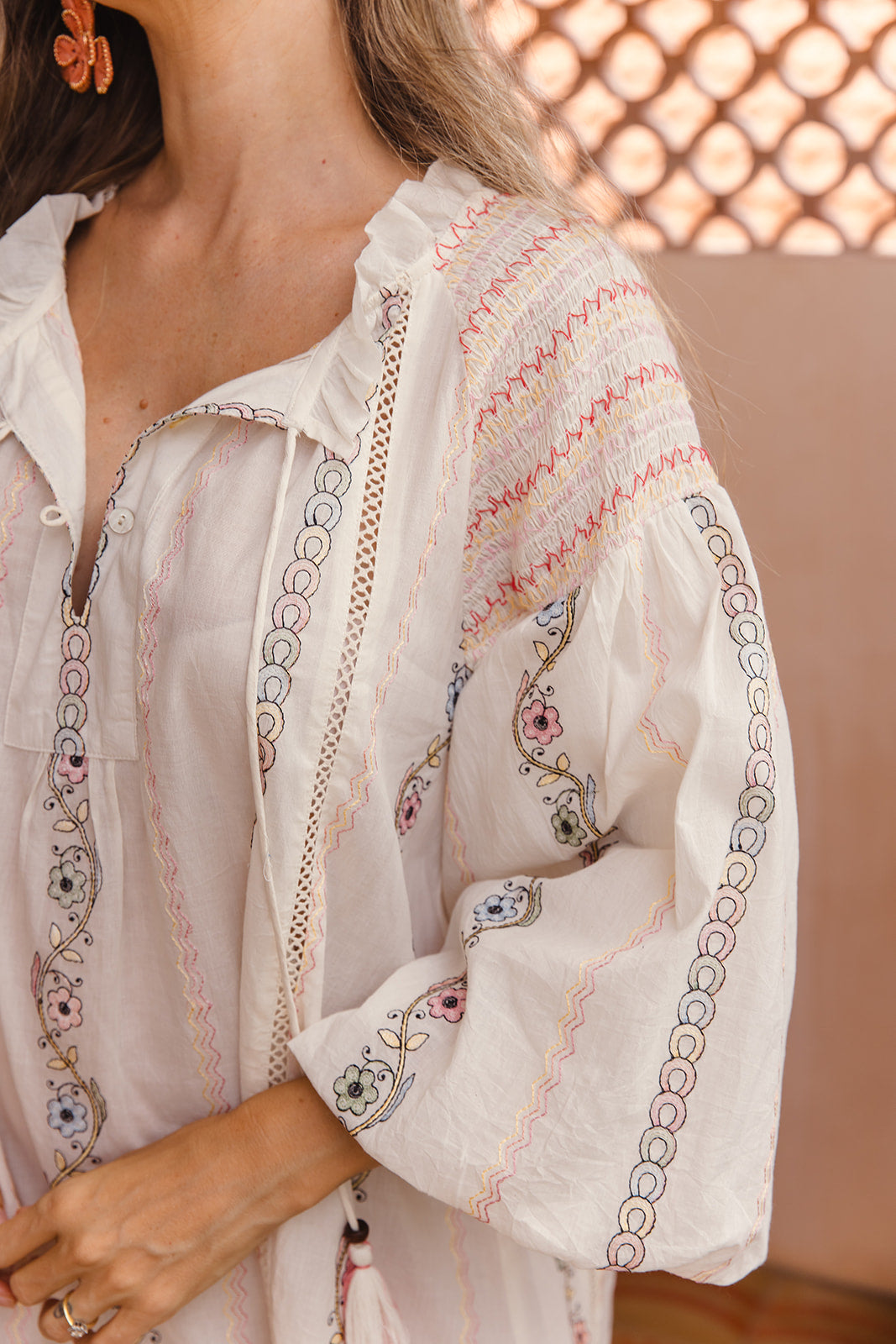 I Am Pylgrym Kula Dress - Casablanca Print