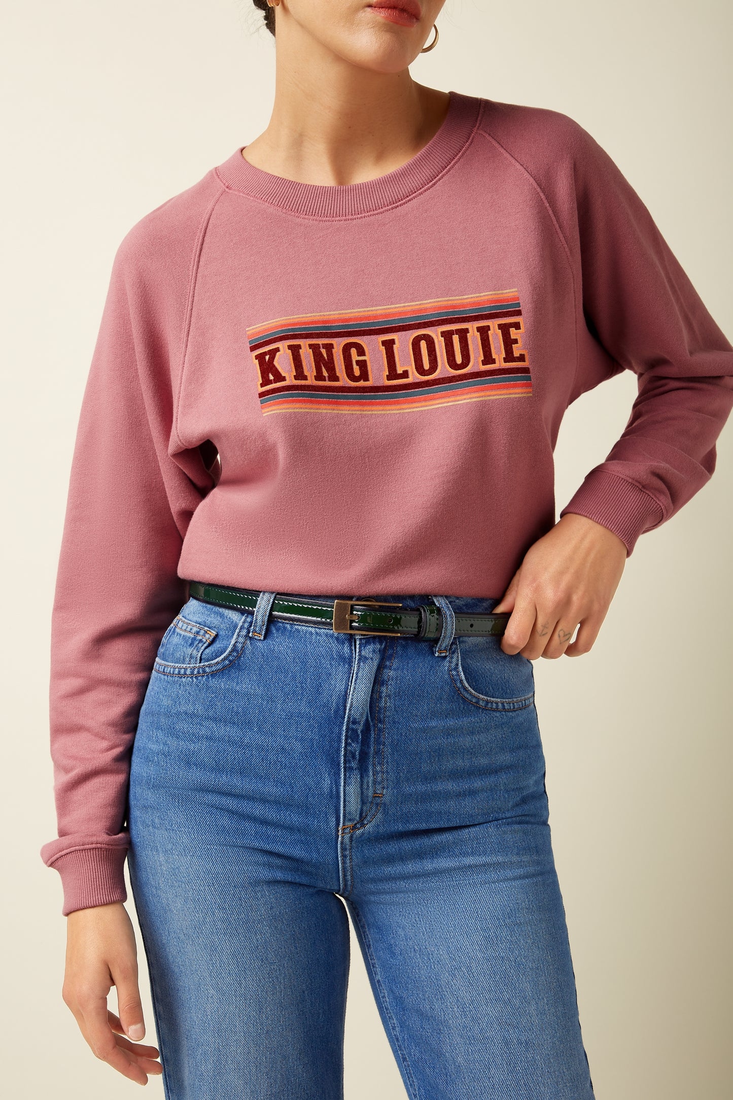King Louie 2-Tone Patent Belt