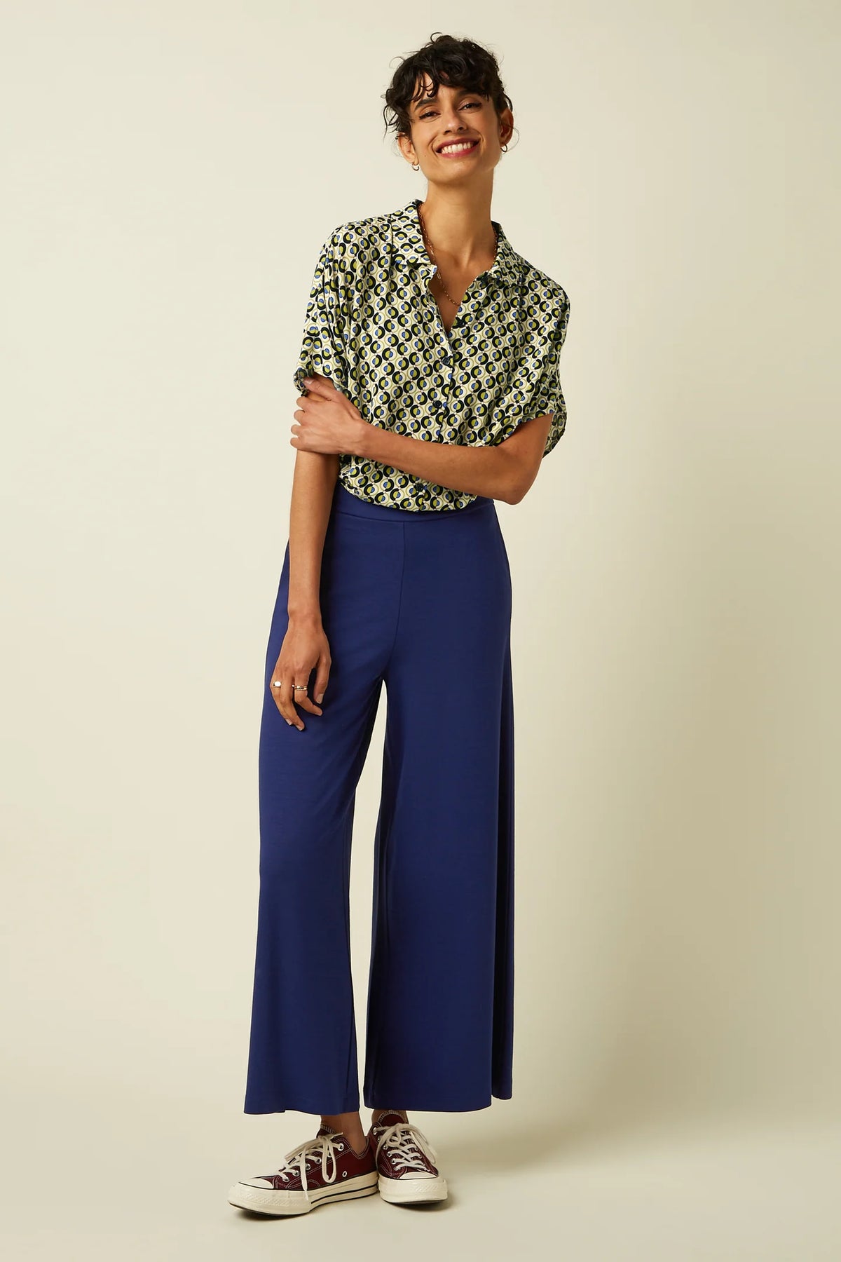 King Louie Shay Blouse Dottie