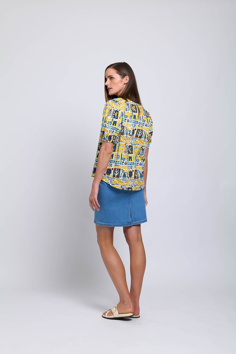 Foil Keep The Faith Top (Arthouse)