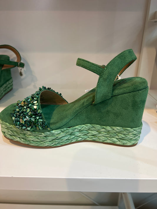XTI Sandalia Verde