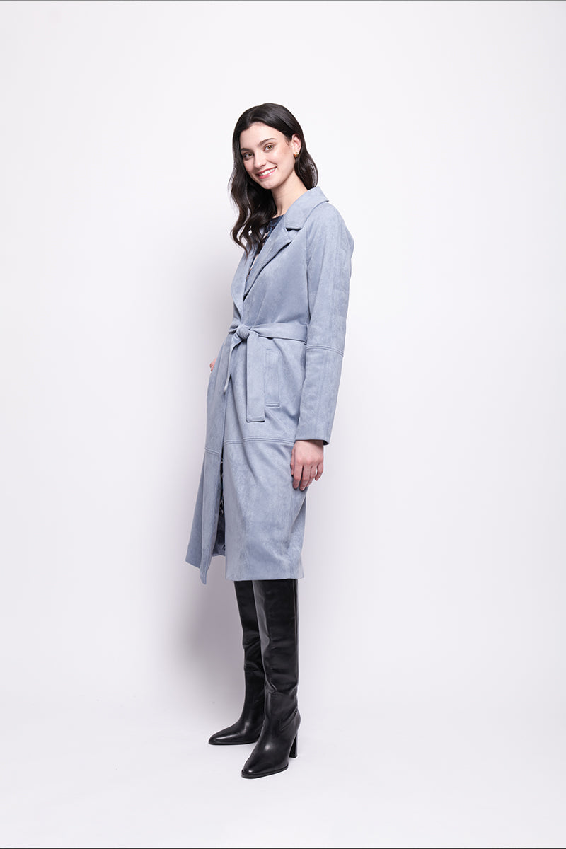 Foil Faux-Sure Trench (biscuit, blue steel or chalk)
