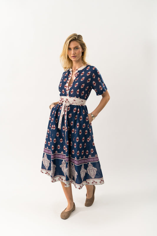 Lollys Laundry Mata Midi Dress