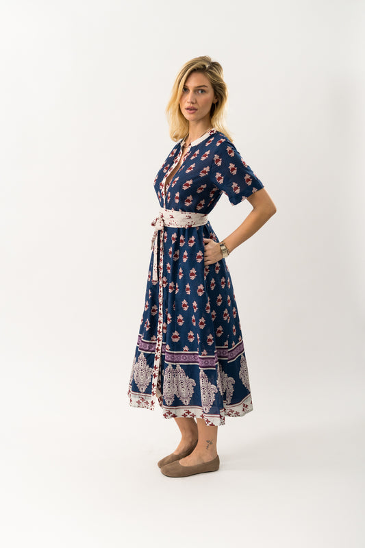 Lollys Laundry Mata Midi Dress