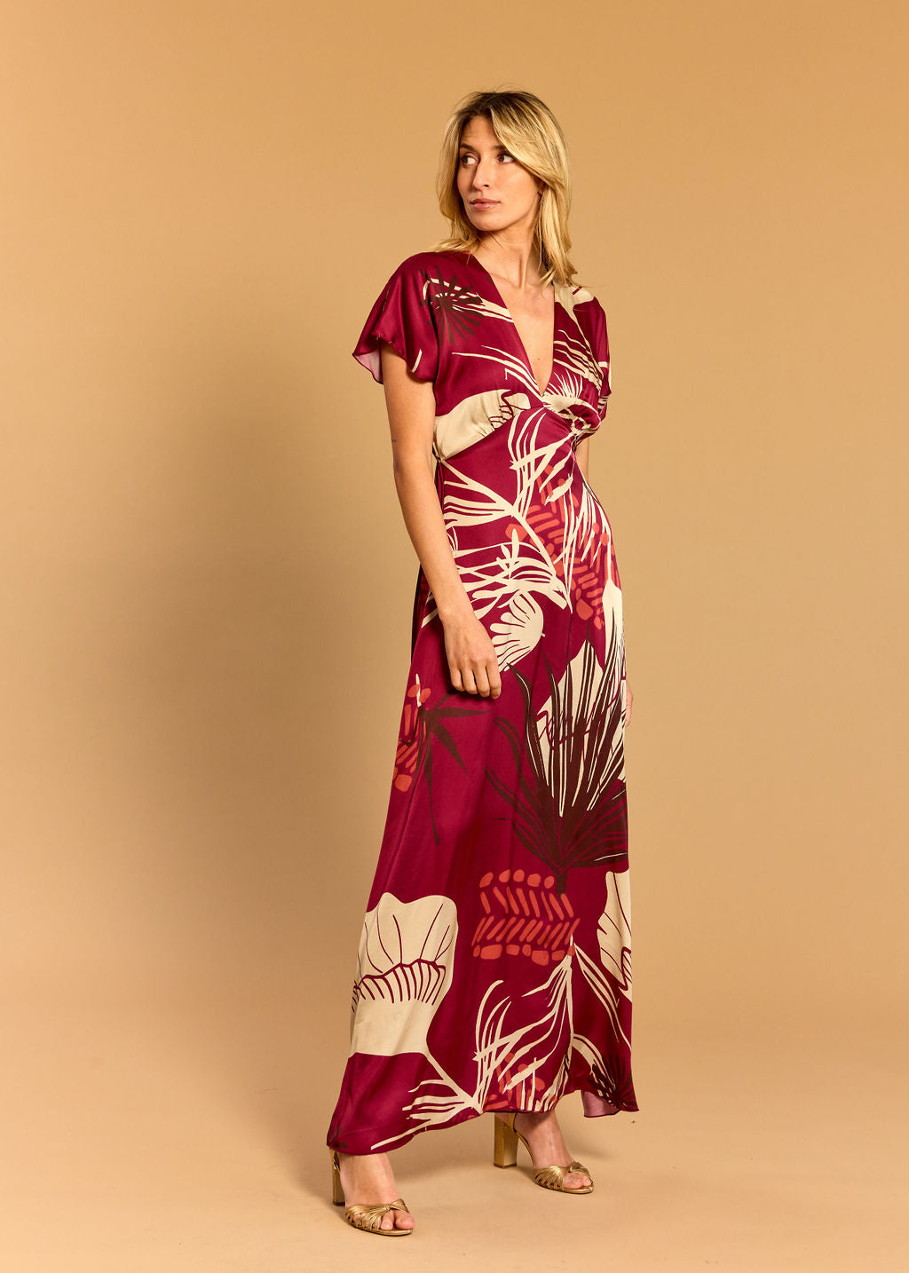 Lauren Vidal Lina Framboise Dress