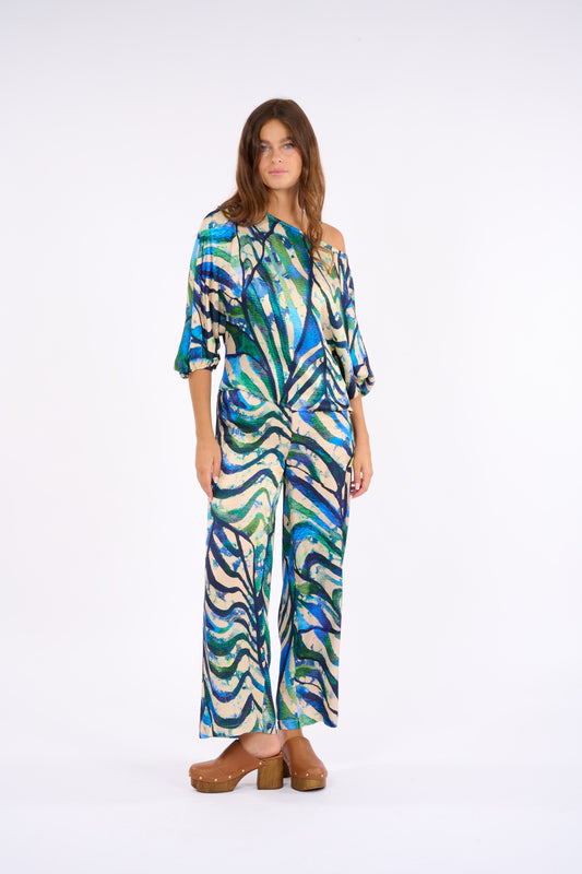Lauren Vidal Bobi Blue Pants