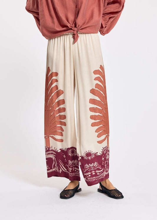 Lauren Vidal Tara Cream Pants