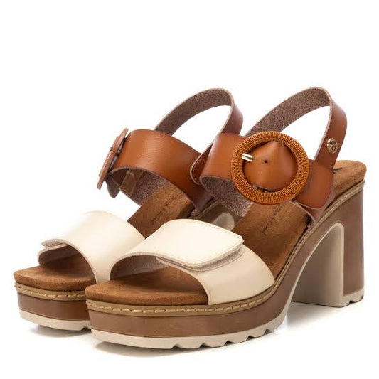 Xti camel/cream Sandal 144088