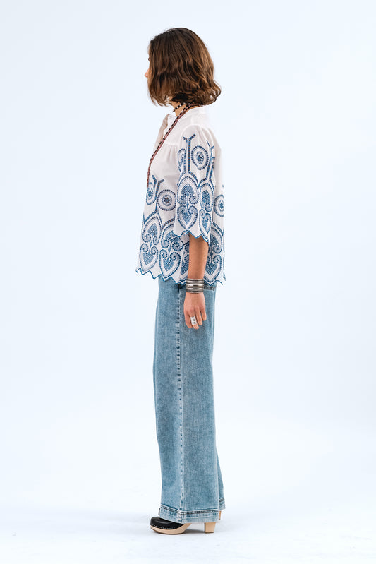 Lollys Laundry Louise Blouse Ss
