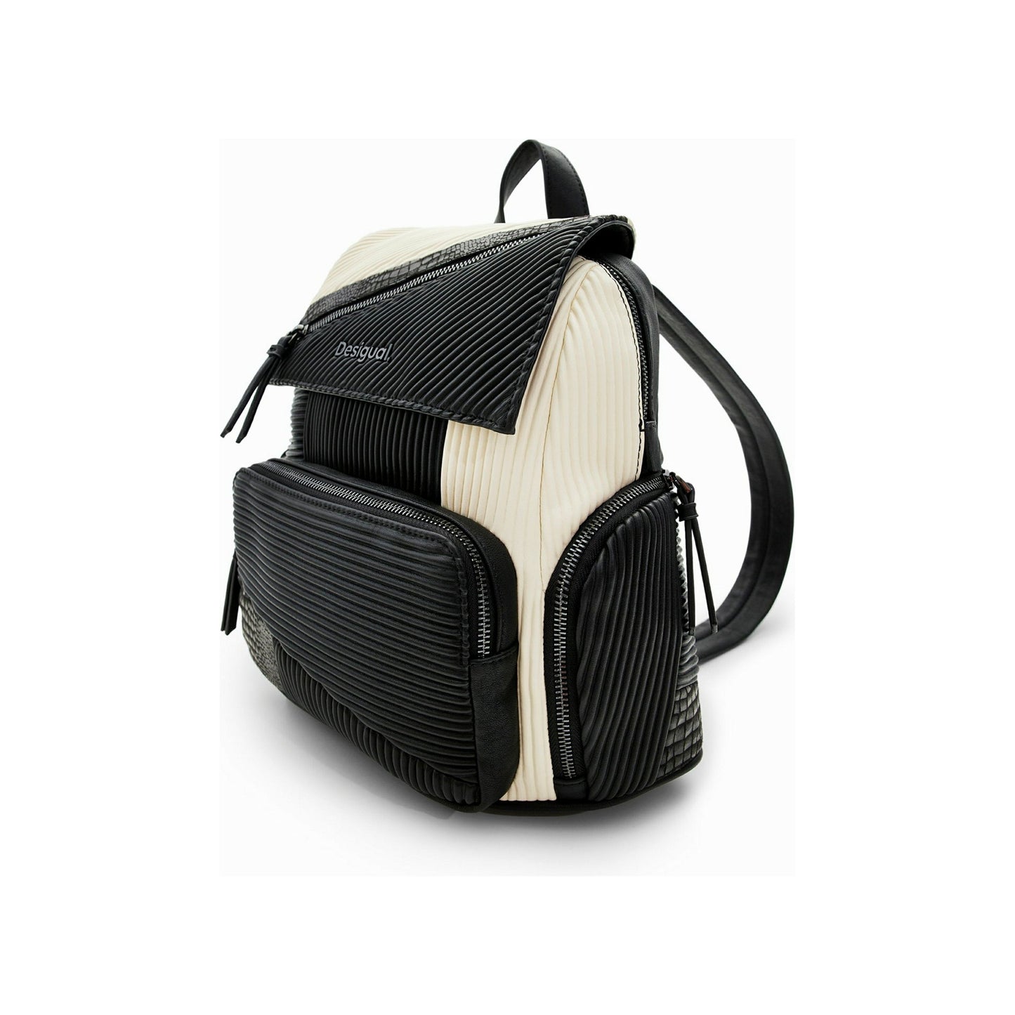 Desigual Black Backpack 23WAKP20