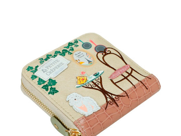 Vendula la petite crêperie Square wallet