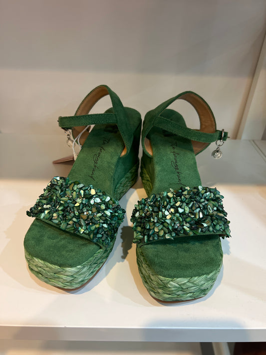 XTI Sandalia Verde