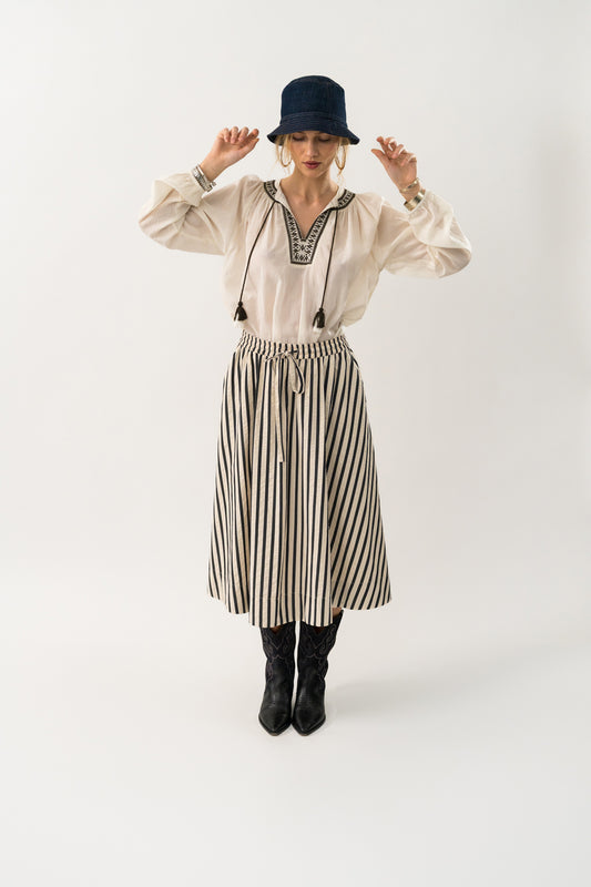 Lollys Laundry Bihar Blouse Ls