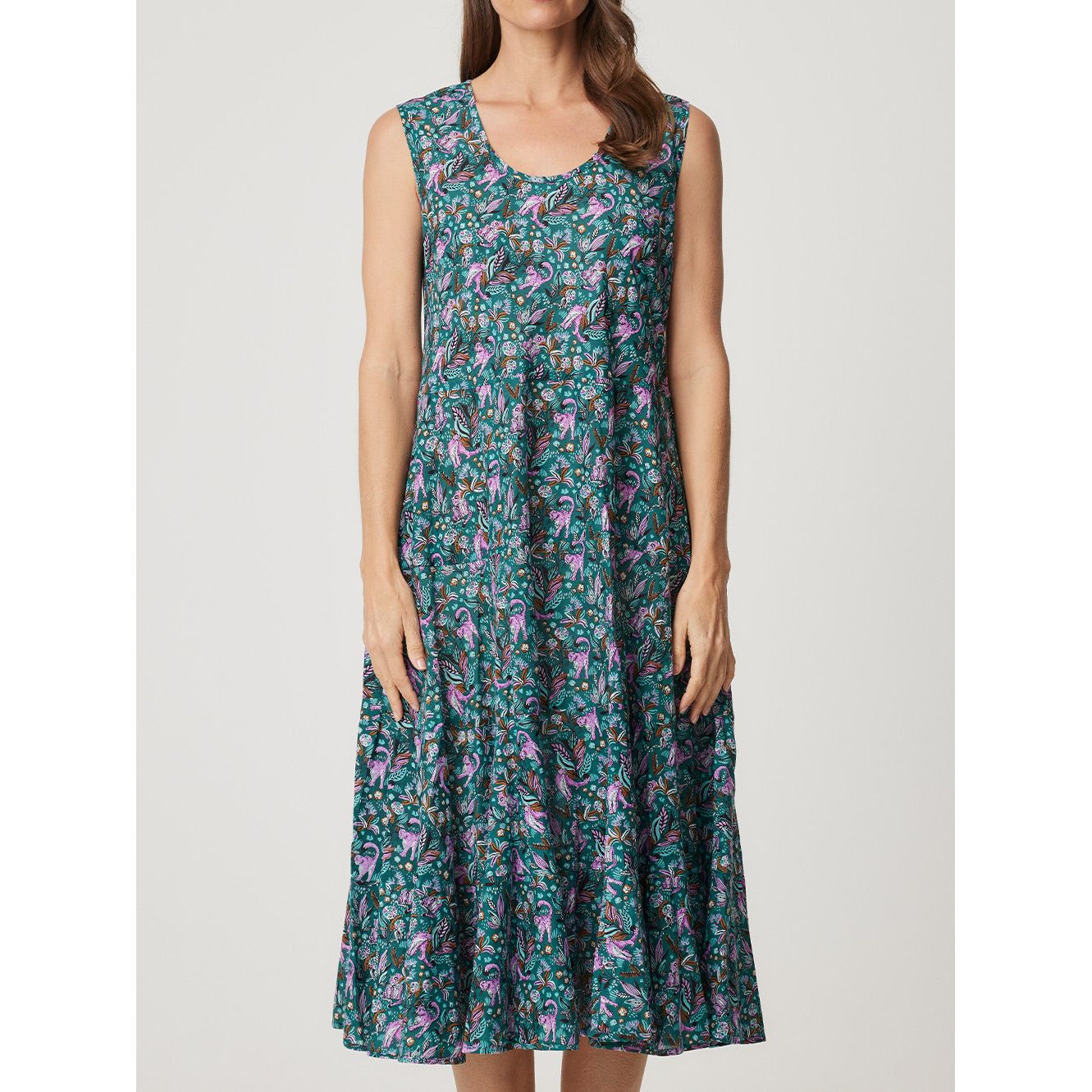 Cake Illiana Dress Lilac Leopard