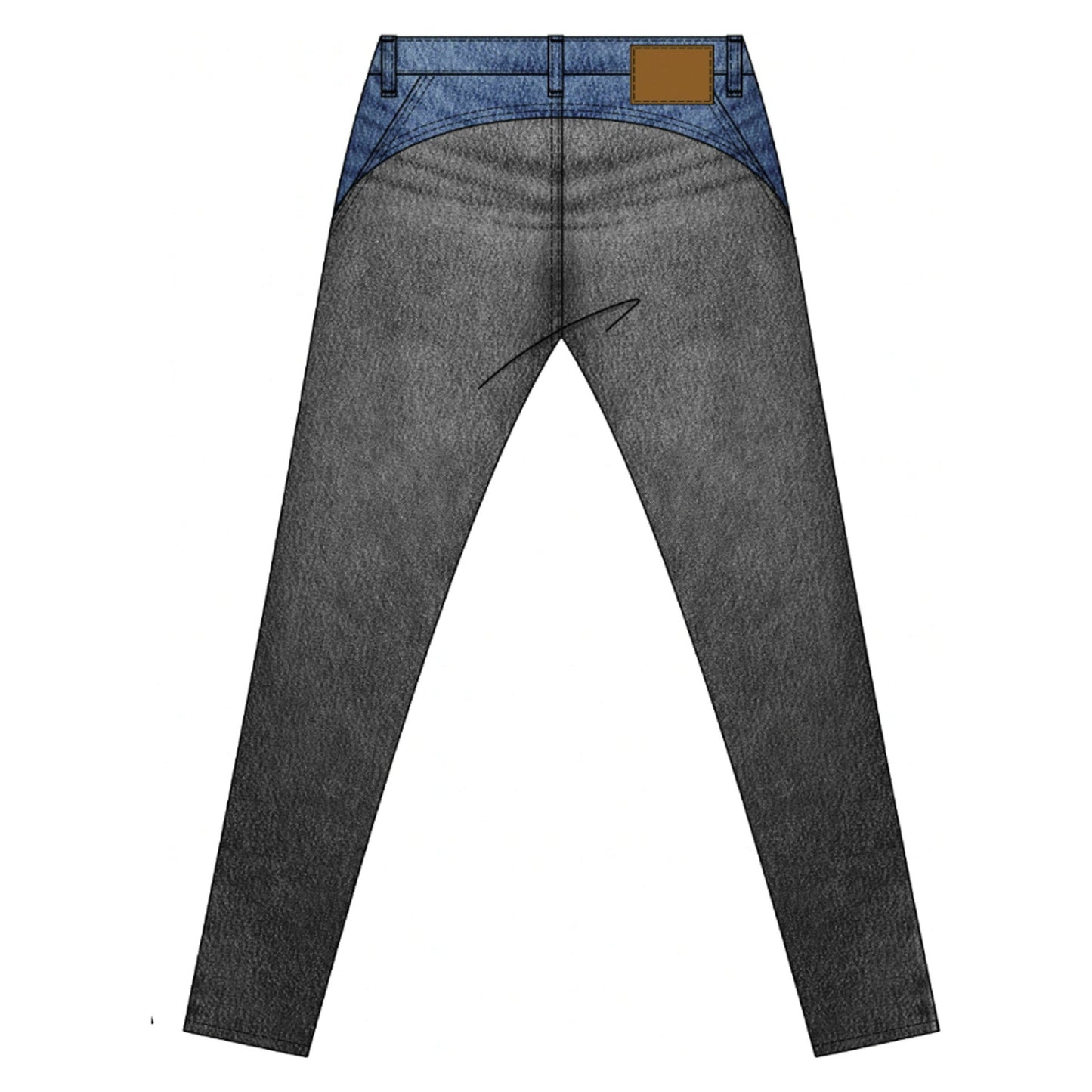 Desigual Denim Long Trousers 23WWDD87