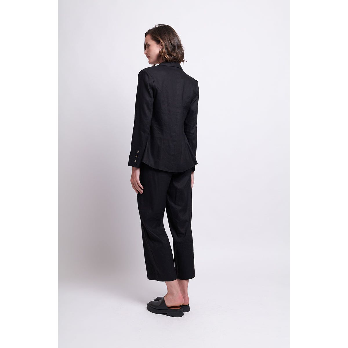 Foil By the Book Blazer (Black or Mocha)