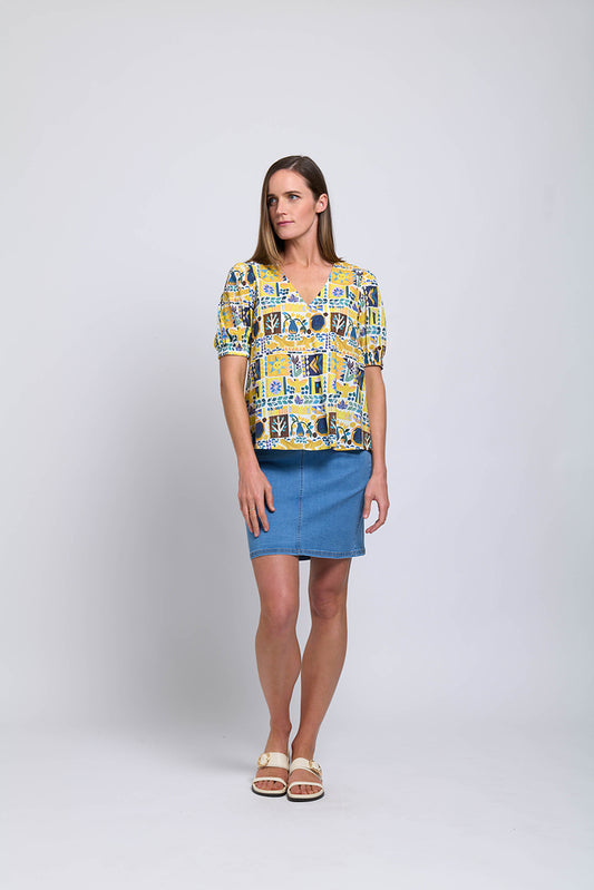 Foil Keep The Faith Top (Arthouse)