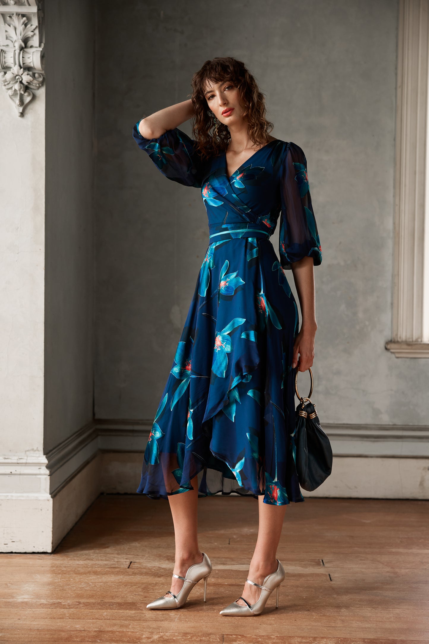 Sacha Drake Pendulum Wrap Dress